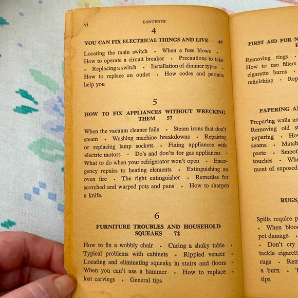 THE UNHANDY HANDYMAN’S BOOK George Daniels VINTAGE 1966 Paperback GUC - Picture 7 of 11